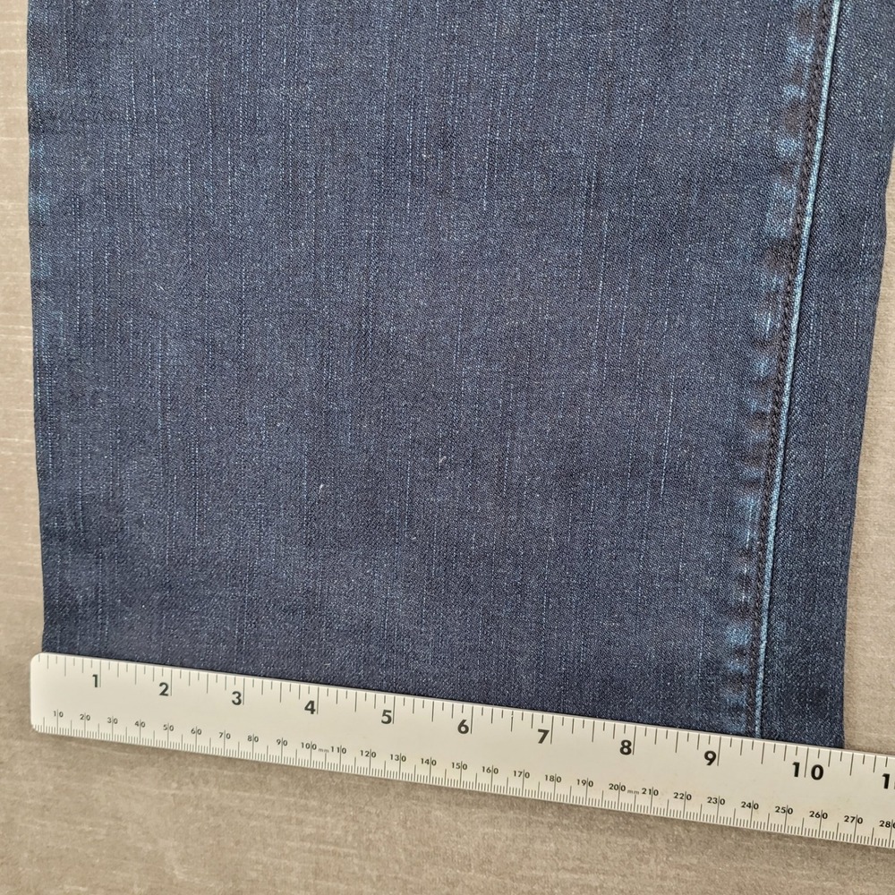 American Eagle Favorite Boyfriend Jeans Womens 14 Regular Dark Wash Low Rise New - Picture 7 of 8